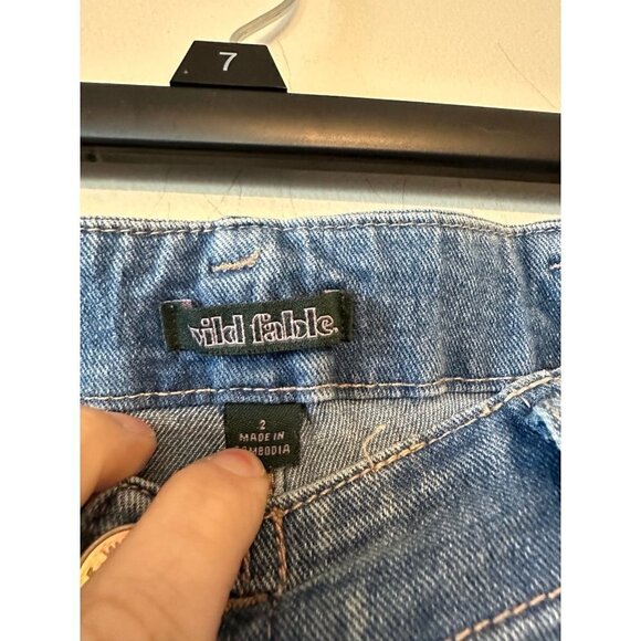 Womens Wild Fable super high rise shorts 2 NWT - Picture 4 of 5